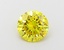 1.20 Ct. Fancy Vivid  Yellow Round Lab Grown Diamond