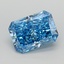3.00 Ct. Fancy Vivid  Blue Radiant Lab Grown Diamond