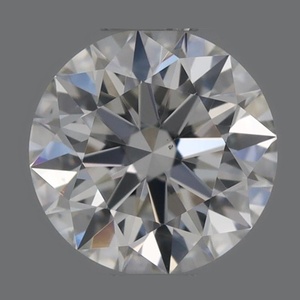 Round diamond — real photo