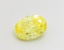 1.51 Ct. Fancy Vivid Yellow Oval Lab Grown Diamond