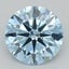 2.07 Ct. Fancy Vivid  Blue Round Lab Grown Diamond