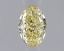 1.06 Ct. Fancy Intense  Yellow Oval Lab Grown Diamond