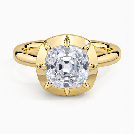 Harper Bezel Prong Solitaire Ring