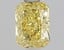 1.01 Ct. Fancy Vivid Yellow Yellow Radiant Lab Grown Diamond