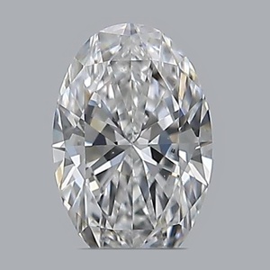 Oval diamond — real photo