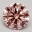 3.00 Ct. Fancy Intense Pink Round Lab Grown Diamond