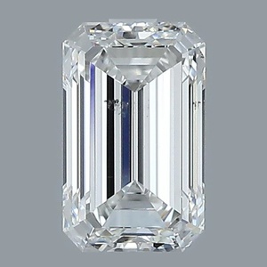Emerald diamond — real photo