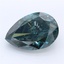 5.86 Ct. Fancy Deep Greenish Blue Pear Lab Grown Diamond