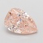 1.04 Ct. Fancy Vivid Pink Pear Lab Grown Diamond