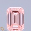 2.01 Ct. Fancy Intense Pink Emerald Lab Grown Diamond