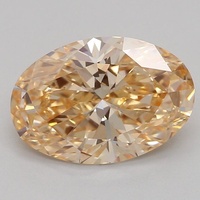 0.54 Ct. Fancy Intense Yellowish Orange Pear Lab Grown Diamond