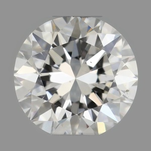 Round diamond — real photo