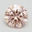 2.00 Ct. Fancy Intense Pink Round Lab Grown Diamond