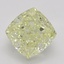 1.01 Ct. Fancy Light Yellow Cushion Diamond