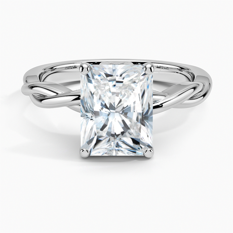 Twisted Vine Engagement Ring - Solitaire