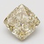 4.11 Ct. Fancy Yellow Cushion Lab Grown Diamond