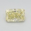 0.76 Ct. Fancy Intense Yellow Radiant Lab Grown Diamond