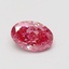 0.53 Ct. Fancy Vivid Pink Oval Lab Grown Diamond