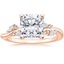 14K Rose Gold Arden Diamond Ring (1/6 ct. tw.), smalltop view