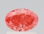 0.76 Ct. Fancy Vivid Pink Oval Lab Grown Diamond