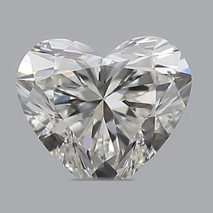 Heart diamond — real photo