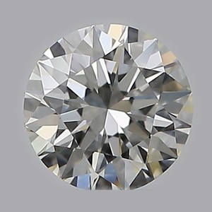 Round diamond — real photo