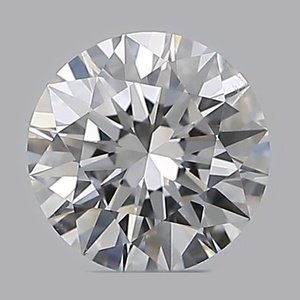 Round diamond — real photo