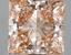 3.08 Ct. Fancy Intense Orange Pink Princess Lab Grown Diamond