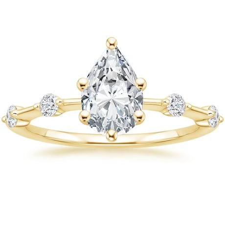 18K Yellow Gold Aimee Diamond Bridal Set