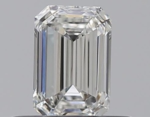 Emerald diamond — real photo