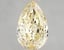 1.01 Ct. Fancy Yellow Pear Lab Grown Diamond