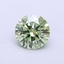 1.15 Ct. Fancy Vivid  Green Round Lab Grown Diamond