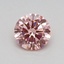 0.38 Ct. Fancy Intense Pink Round Lab Grown Diamond