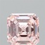 3.13 Ct. Fancy Intense Pink Asscher Lab Grown Diamond