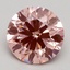 3.01 Ct. Fancy Intense Pink Round Lab Grown Diamond