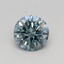 0.36 Ct. Fancy Vivid Blue Round Lab Grown Diamond