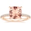18K Rose Gold Simply Tacori Classic Diamond Ring (1/5 ct. tw.), smalltop view