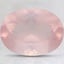 16x12mm Pink Oval Rose Quartz