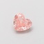 0.31 Ct. Fancy Intense  Pink Heart Lab Grown Diamond