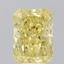 5.12 Ct. Fancy Intense Yellow Radiant Lab Grown Diamond