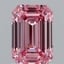 1.53 Ct. Fancy Vivid  Pink Emerald Lab Grown Diamond