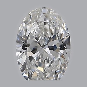 Oval diamond — real photo