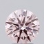 2.51 Ct. Fancy Intense Pink Round Lab Grown Diamond