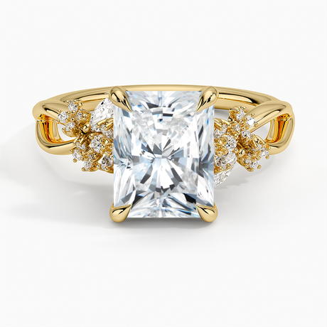 18K Yellow Gold Summer Blossom Diamond Ring (1/4 ct. tw.)