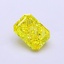 1.15 Ct. Fancy Vivid  Yellow Radiant Lab Grown Diamond