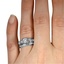 The Bede Matched Set, smallzoomed in top view on a hand