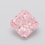 1.50 Ct. Fancy Intense  Pink Radiant Lab Grown Diamond
