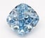 1.54 Ct. Fancy Vivid Blue Cushion Lab Grown Diamond
