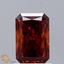 1.01 Ct. Fancy Vivid  Orange Radiant Lab Grown Diamond