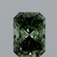 2.09 Ct. Fancy Vivid Green Radiant Lab Grown Diamond